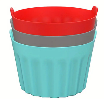 Силіконові форми для варіння яєць пашот WER-33 3шт