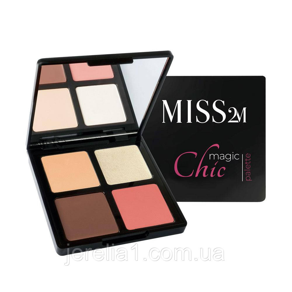 Палетка для макіяжу MISS2M, 18 г, фото 1