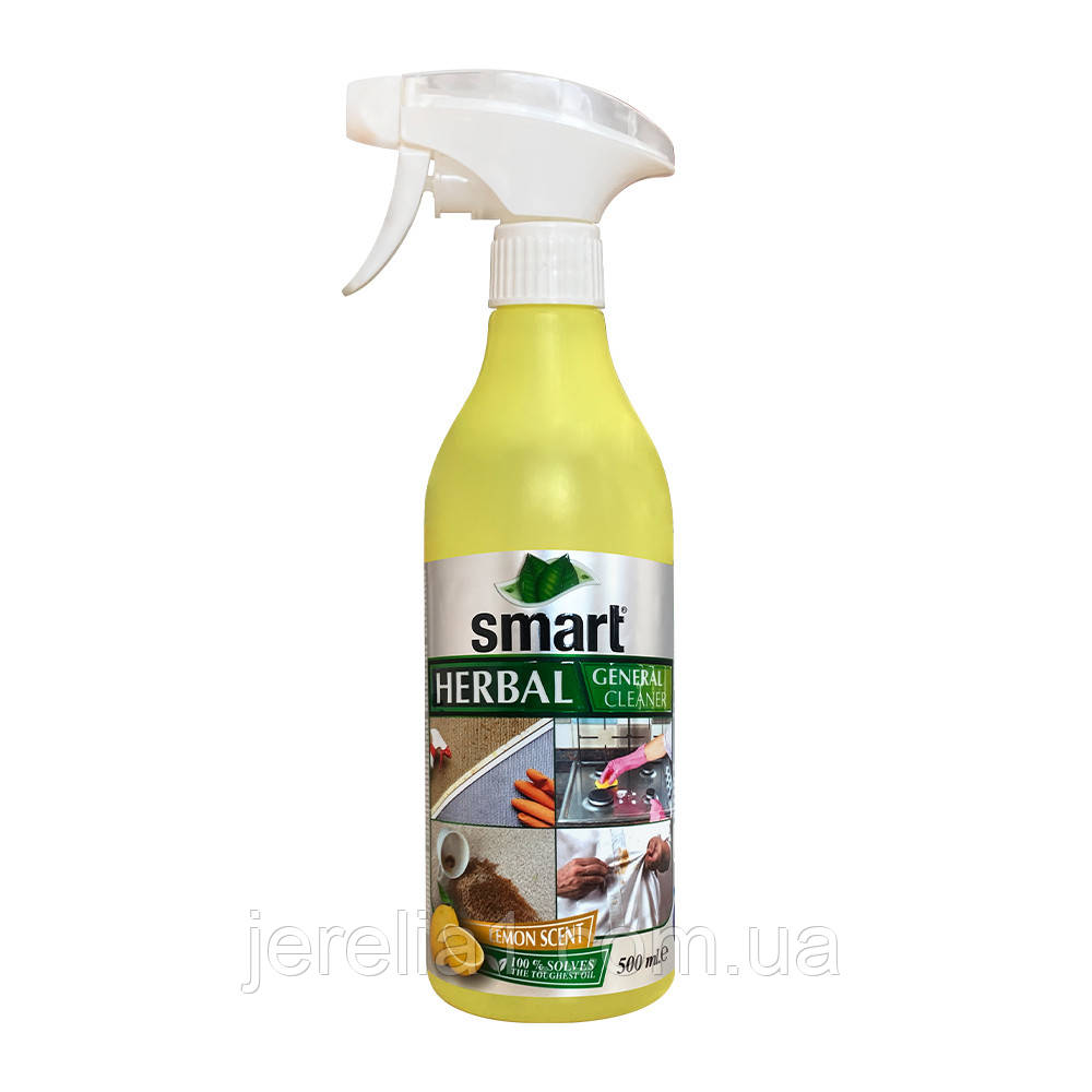 Універсальний рослинний очисник Smart з ароматом лимону, 500 мл, фото 1