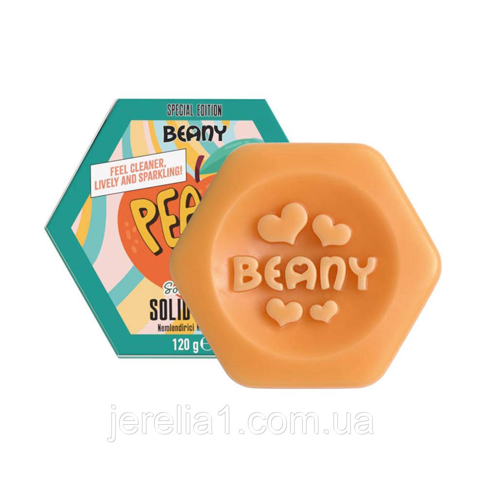 Тверде мило "Персиковий фіз" Beany, 120 г, фото 1