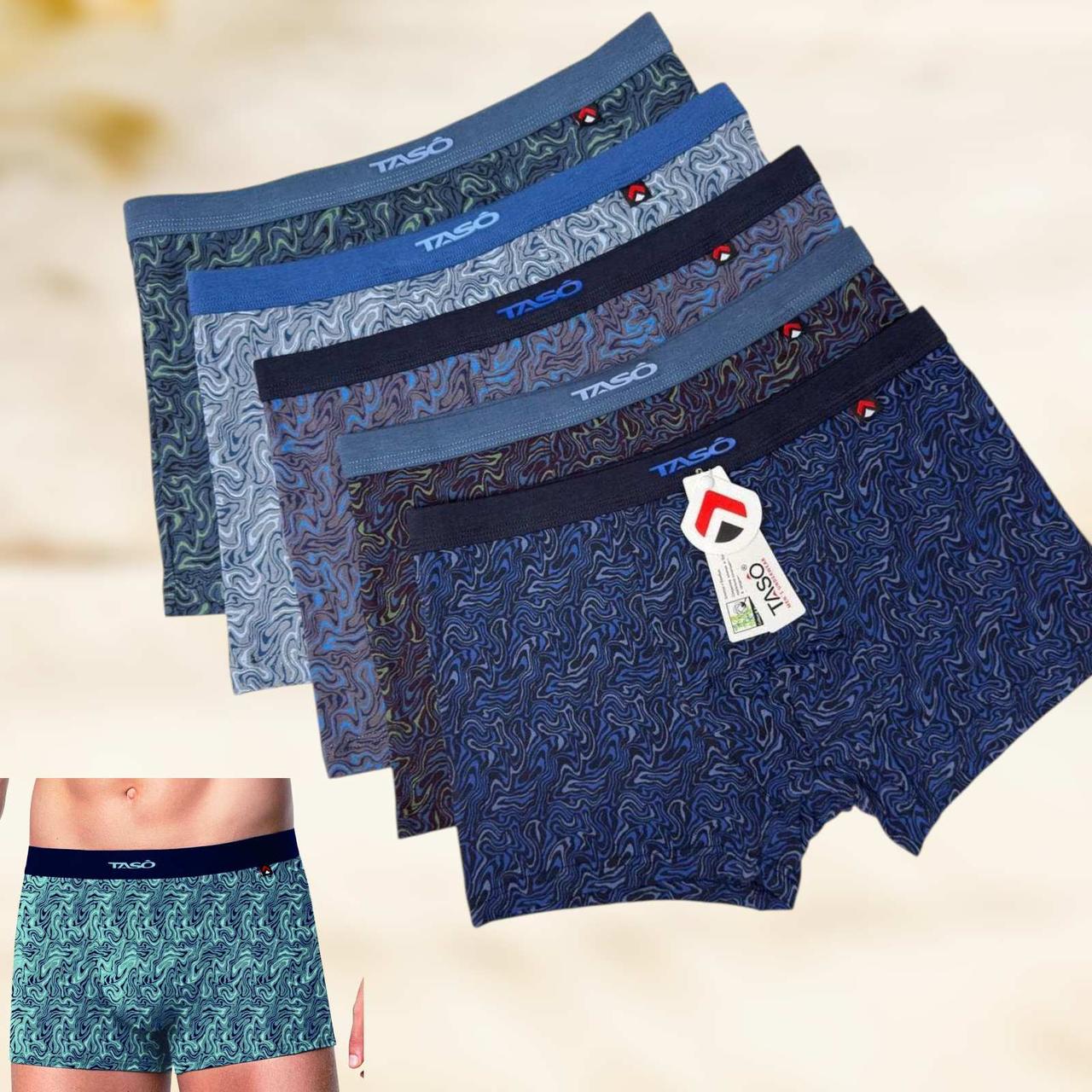 Чоловічі труси боксери Taso бамбук+ бавовна 1шт Розмір XL 2XL 3XL 4XL, фото 1