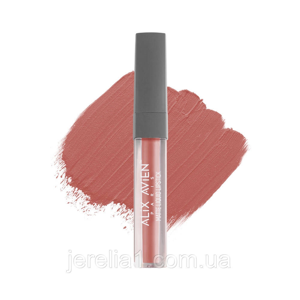 Рідка матова помада для губ ALIX AVIEN, 07 Spicy Apricot, 3 мл, фото 1
