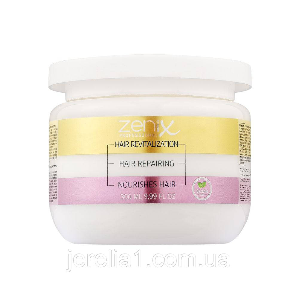 Поживно-відновлююча маска для волосся ZENIX, 300 мл, фото 1
