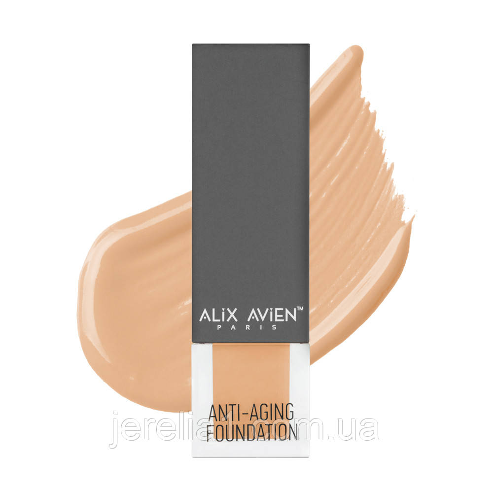 Омолоджуюча тональна основа з SPF 15 ALIX AVIEN, 504 Natural Beige, 35 мл, фото 1