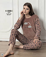 Флісові піжами.Fawn 3306