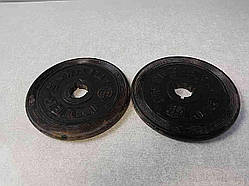 Б/У Диск тренувальний InterAtletika 1 кг 2 шт.