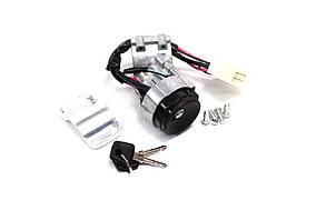 Замок запалювання ВАЗ 2110-2115 з підсвіткою (DECARO) 2110-3704000 для ВАЗ 2110, 2111, 2112, 2113, 2114, 2115