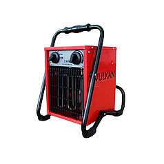 Потужний електричний тепловентилятор Vulkan SL-TSE-20C : 2000 Вт, 20 кв.м (366796)