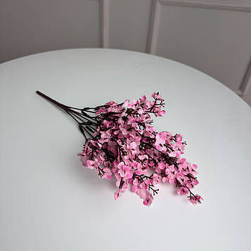 Добавка дрібноцвіт букетик , 34 см , 5 стебел , 10 шт/уп