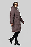 Жіночий стильний пуховик Хелена в розмірах з 50 по 60, фото 7