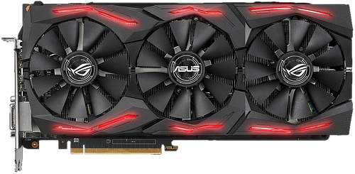 ВідеокартаAMDRadeonRXVega648GBAsusROGStrixGamingOC(ROG-STRIX-RXVEGA64-O8G-GAMING)Б/В