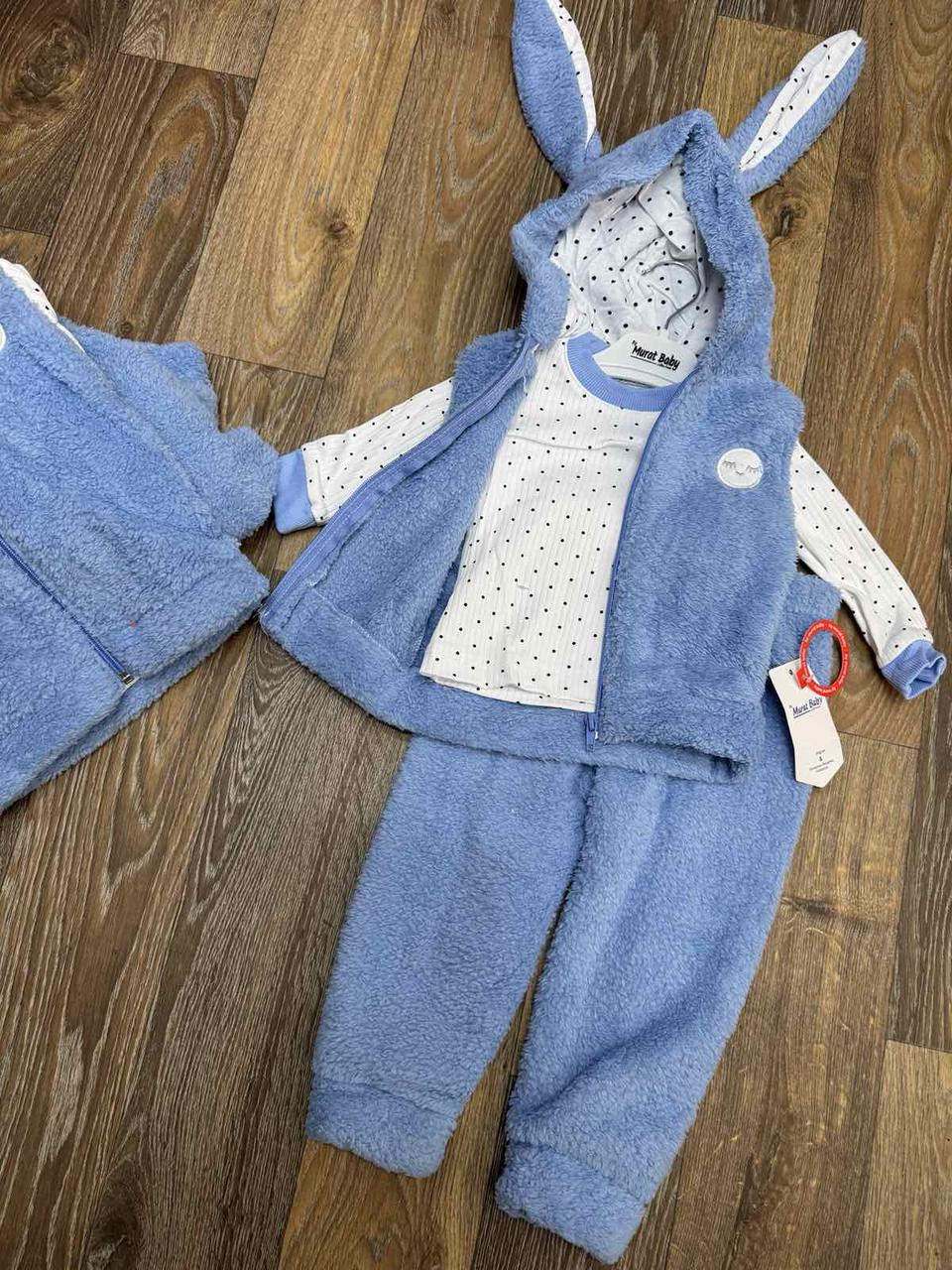 Дитячій трикотажний костюм для хлопчиків махровий