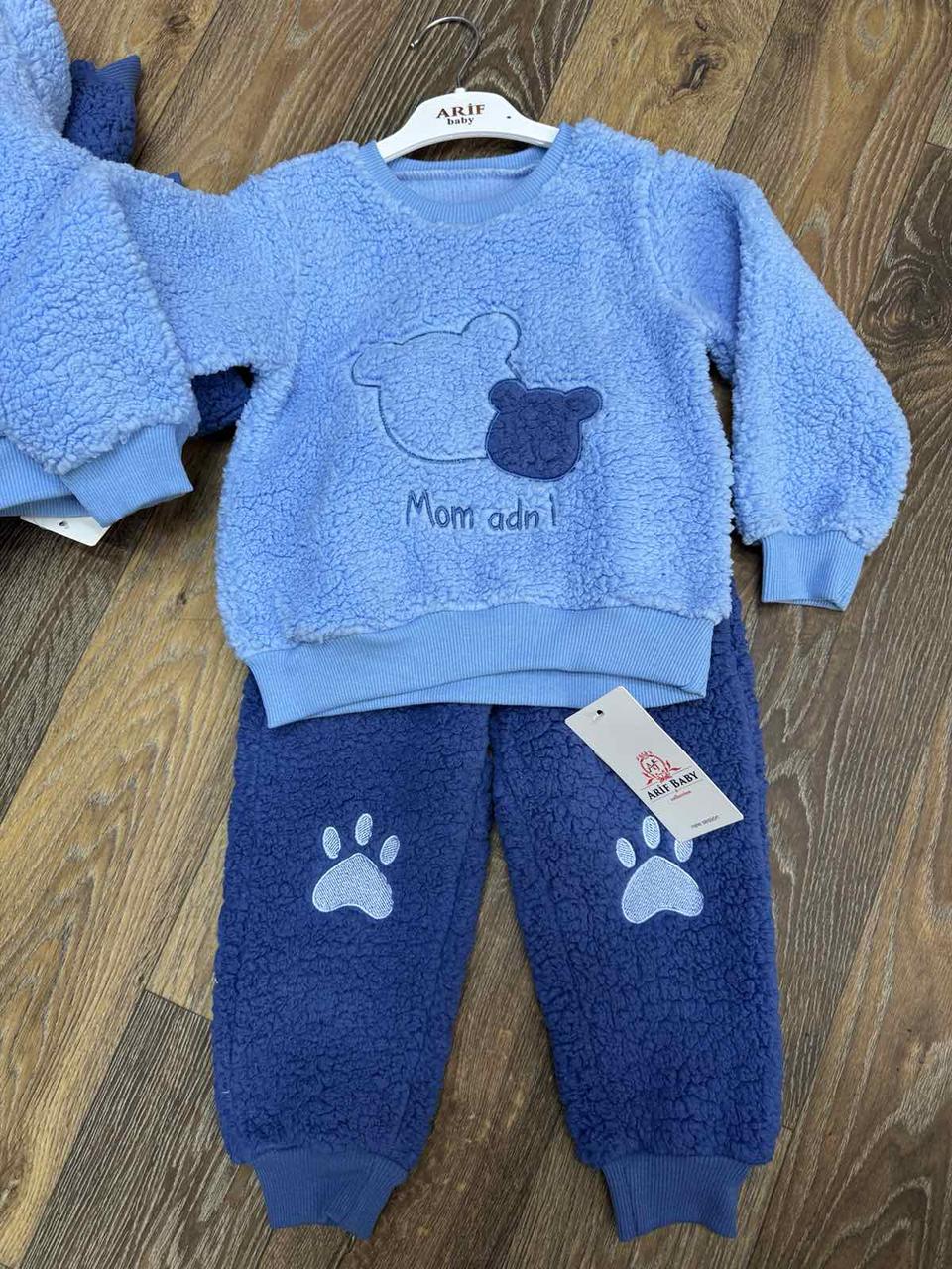 Дитячій трикотажний костюм для хлопчиків махровий 1099