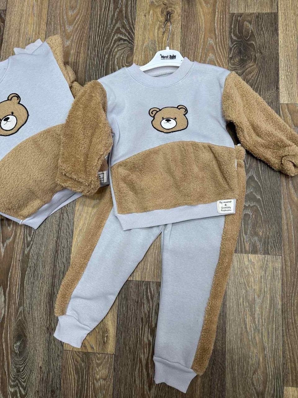 Дитячій трикотажний костюм для хлопчиків махровий 10988