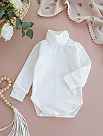 Теплий боді для новонароджених з футера