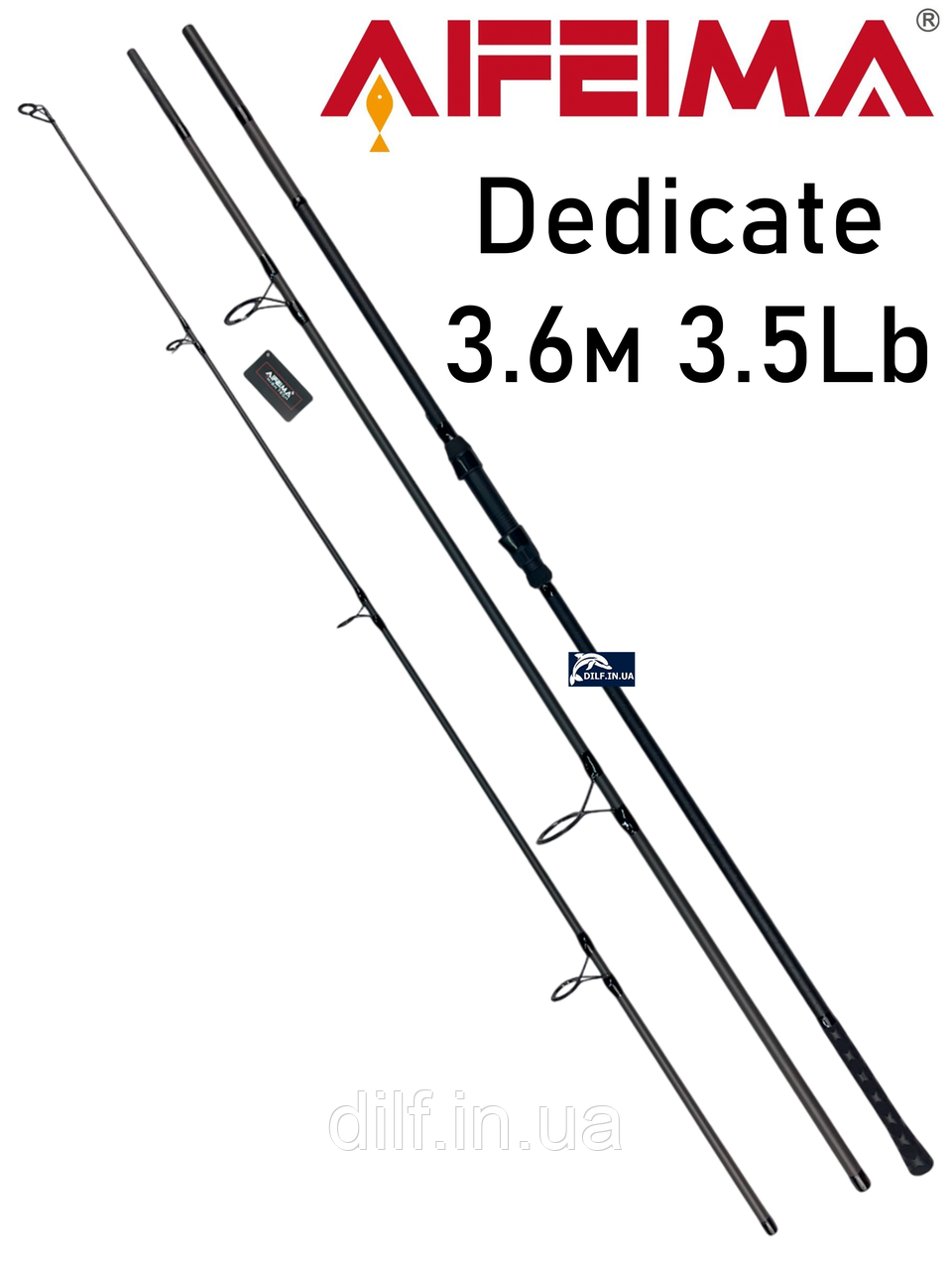 Вудлище Feima Dedicate Carp 3.6м (3.5Lb) коропове 50мм перше кільце AIFEIMA, фото 1