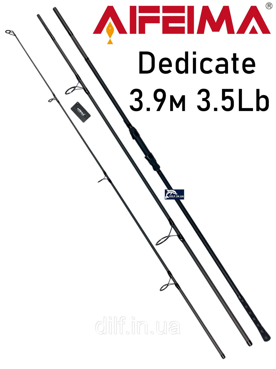 Вудлище Feima Dedicate Carp 3.9м (3.5Lb) коропове 50мм перше кільце AIFEIMA, фото 1