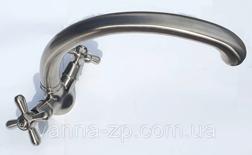 Змішувач для кухні (мийки) Deco нікель "U"