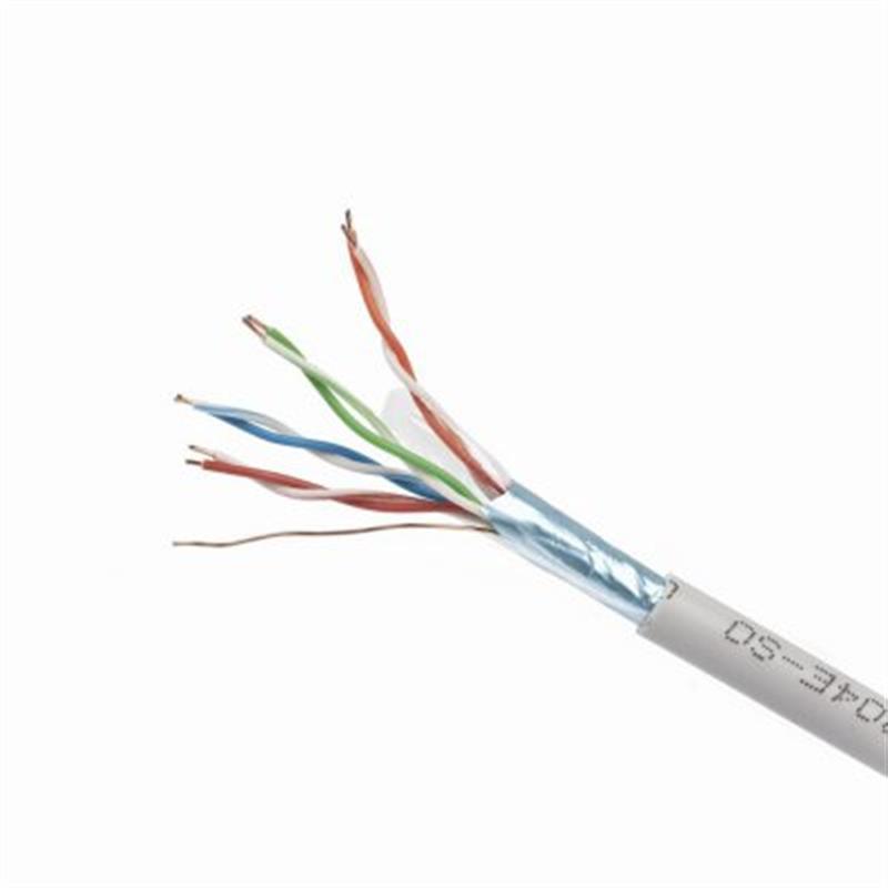 Кабель вита пара Cablexpert FTP (FPC-5004E-SO) CAT5e, одножильний, екранований фольгою, 305м, фото 1