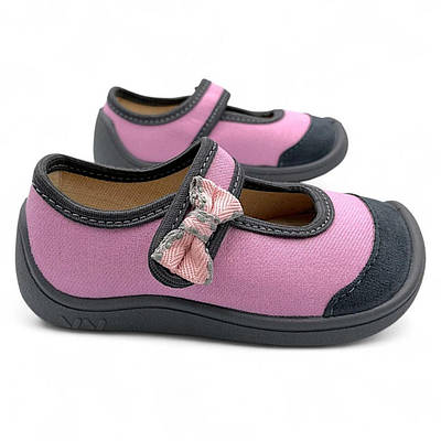 Дитячі текстильні тапочки (бирфути) для дівчинки Weestep 25р 26р 31р 32р