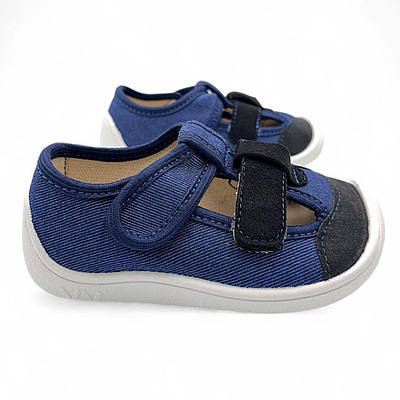 Дитячі текстильні тапочки (бирфути) для хлопчика Weestep