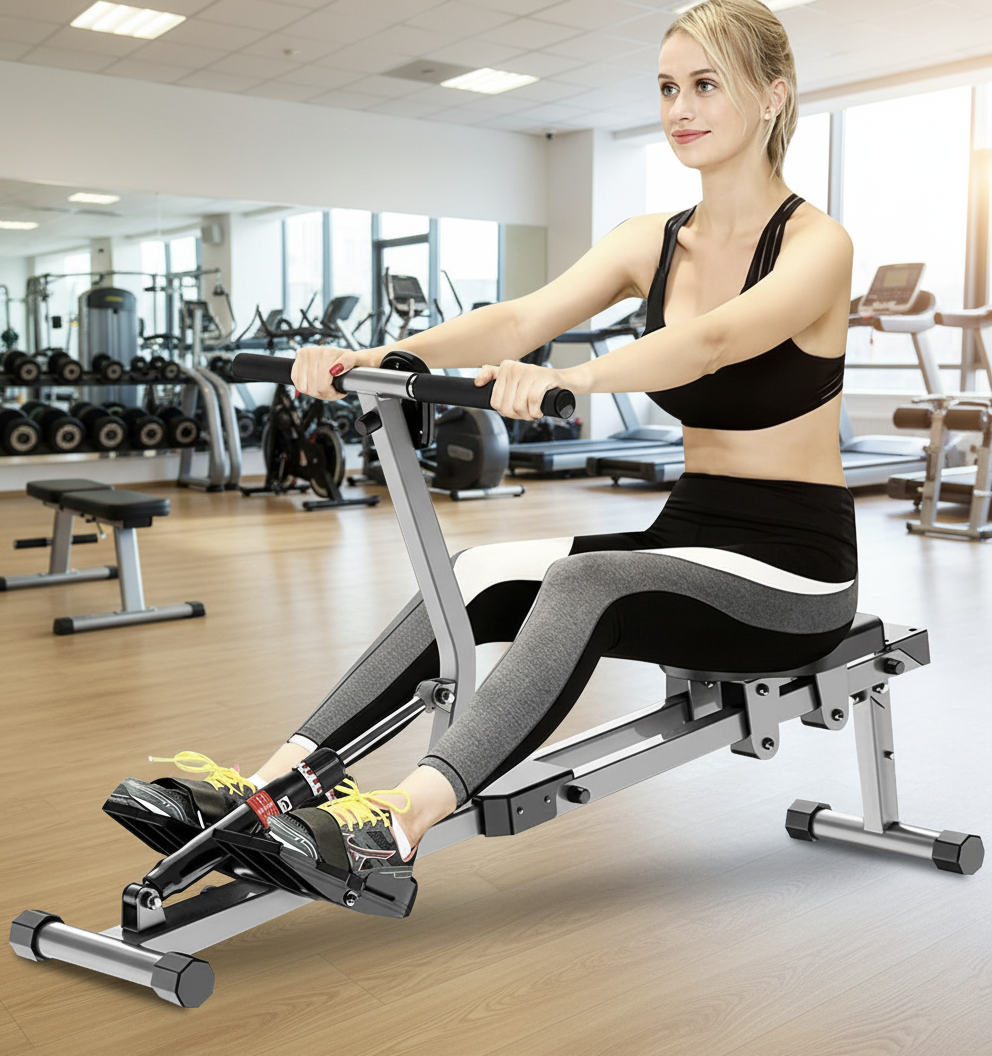 Гідравлічний гребний тренажер STYLETICS Power Master X, фото 1