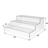 Товарна горка EKOSTAR на 3 сходи 350x348x150, фото 3