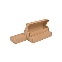 Картонні коробки самозбірні 240×80×40 мм коричневі