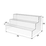 Товарна горка EKOSTAR на 3 сходи 500x300x240, фото 3