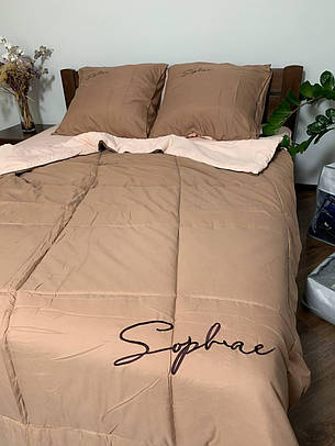 Постільна білизна з літньою ковдрою Євро, фото 2