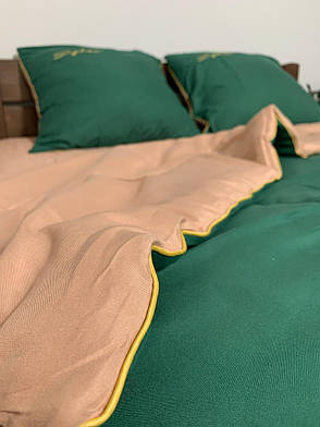 Постільна білизна з літньою ковдрою Євро, фото 2