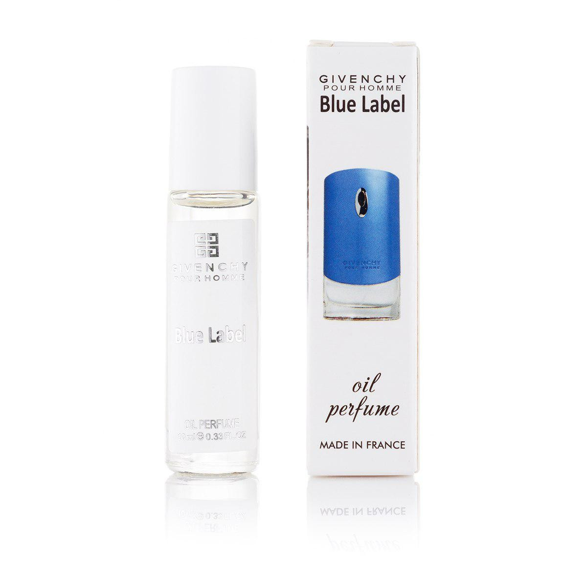 Givenchy pour Homme Blue Label чоловічі масляні парфуми 10 мл, фото 1