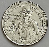 США 25 центів (квотер) 2025 D (Денвер), Американські жінки: Викладач Джульєтт Гордон Лоу. UNC
