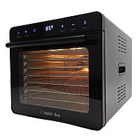 Професійний дегідратор Tekhniko DH-08D-BK (8 лотків) – сушарка для фруктів, овочів, грибів, ягід, пастили, м'яса та риби