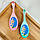 Набір зубних щіткок Brush-Baby Floss Brush (0-3 років) бірюзова і рожева, 2 шт, фото 2