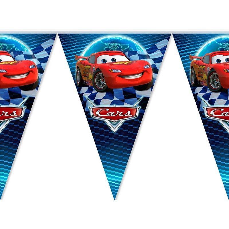 Вимпели Тачки гірлянда 210 см