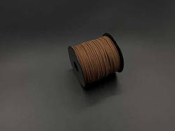 Шнурок шкіряний, коричневого кольору 2мм. / Шнурок шкіряний, коричневого кольору 2мм.