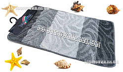 Набір із 2 килимків у ванну Banyolin 80х50 і 40х50 см. сірий колір