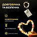 Гірлянда роса 10 метрів крапля на батарейках на 100 led білий дріт жовтий 100L10MWY, фото 3