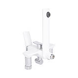 Душова система універсальна Qtap Presto на три споживача (з виливом) QTPRE111CRW45580 Chrome/White, фото 8