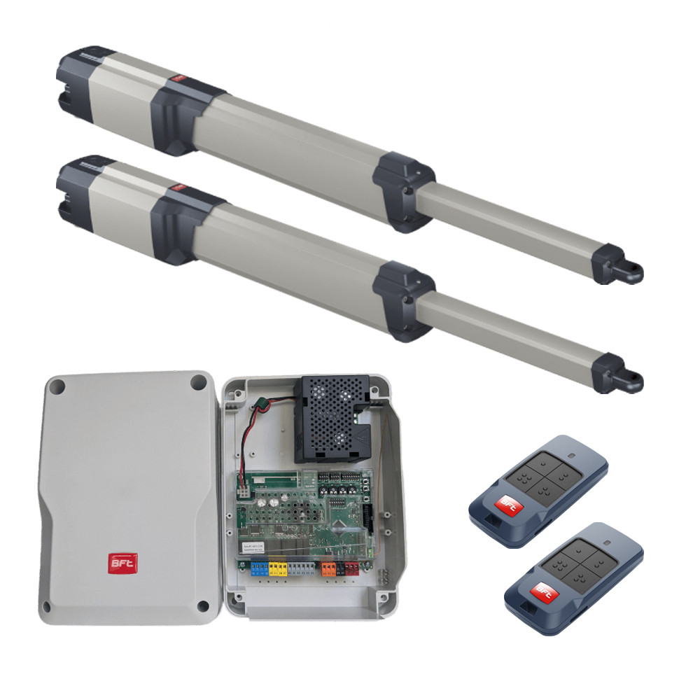 Автоматика для розпашних воріт BFT KUSTOS BT B40 KIT комплект, фото 1