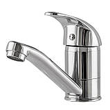 Змішувач для умивальника EcoMix ENERGO E-GEZ-103M-WH, фото 3