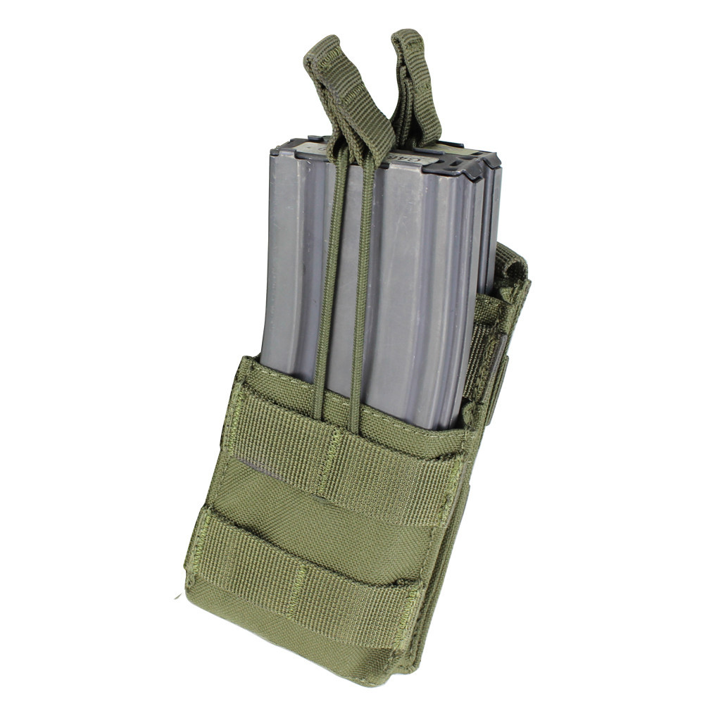 Підсумок для магазину молле під AR карабін Condor Stacker M4/M16 Mag Pouch MA42 Олива (Olive), фото 1