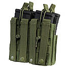 Підсумок подвійний для AR магазинів карабіну молле Condor Double Stacker M4 Mag Pouch MA43 Олива (Olive), фото 5