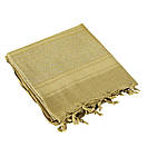 Шарф шемаг куфія Condor Shemagh 201 Тан (Tan)/Чорний, фото 3