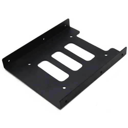 Фрейм-перехідник для 2.5 SSD HDD у відсік 3.5 корпусу ПК, метал, фото 1