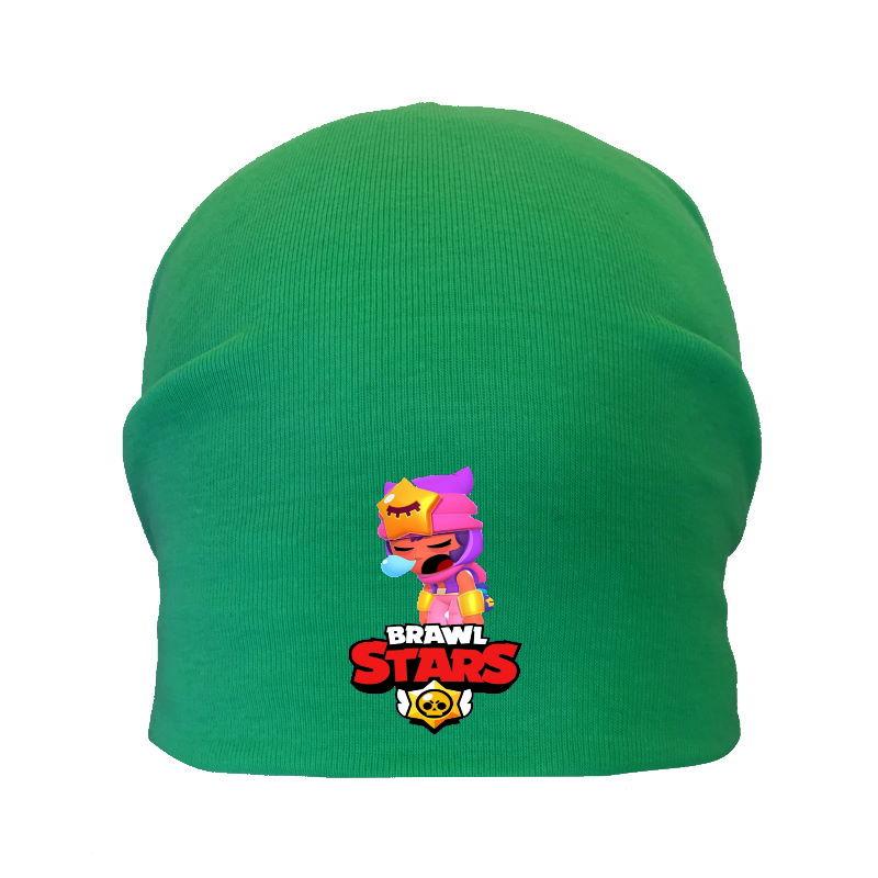 Шапка дитяча Бравл Старс зелена (Brawl Stars-0021) 50-52 см, фото 1