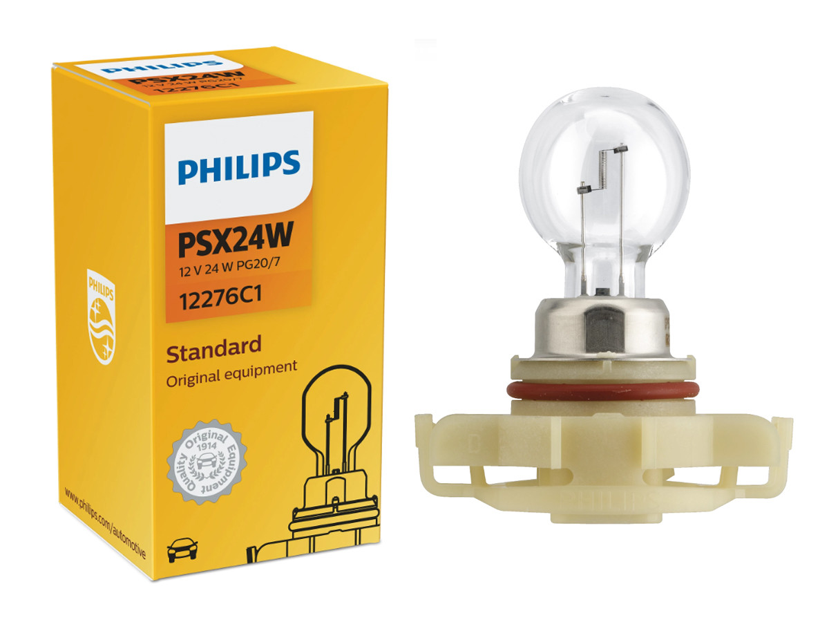 Галогенова лампа PHILIPS 12276C1 PSX24W 24W 12V PG20/7, фото 1
