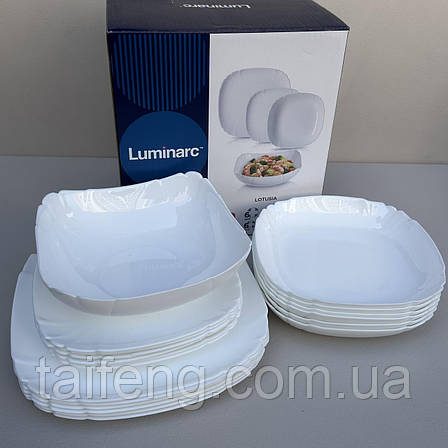 Сервіз столовий Luminarc Lotusia 19 предметів 1792/V1097 LUM, фото 1