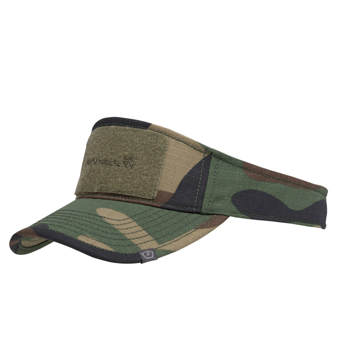 Тактичний дашок Pentagon VISOR Tactical Cap K13044 Woodland, фото 1